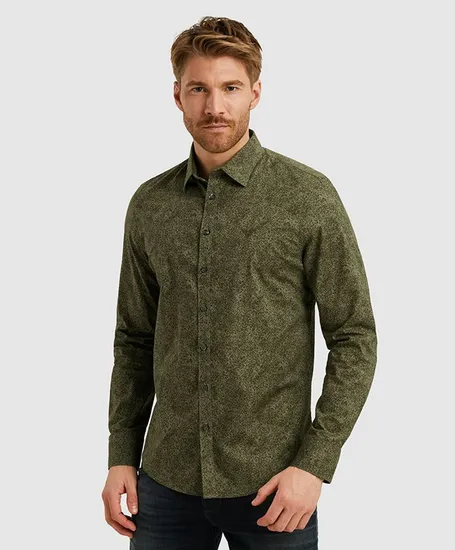 PME Legend Overhemd Sticks Regular Fit