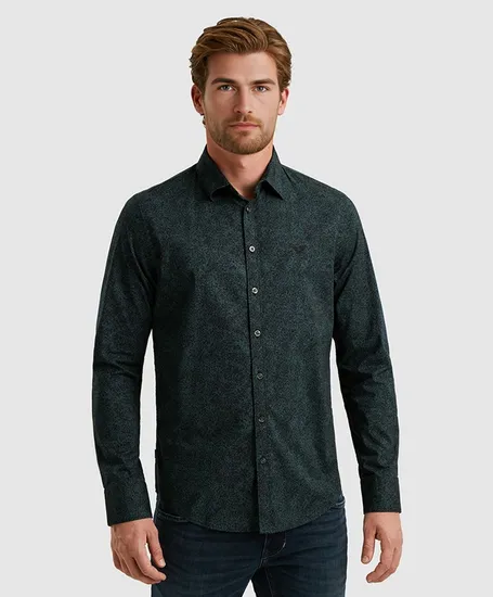 PME Legend Overhemd Sticks Regular Fit