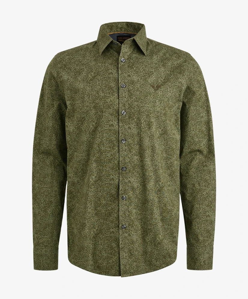 PME Legend Overhemd Sticks Regular Fit