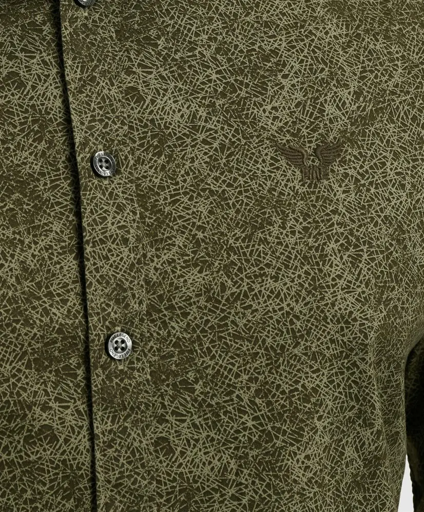 PME Legend Overhemd Sticks Regular Fit