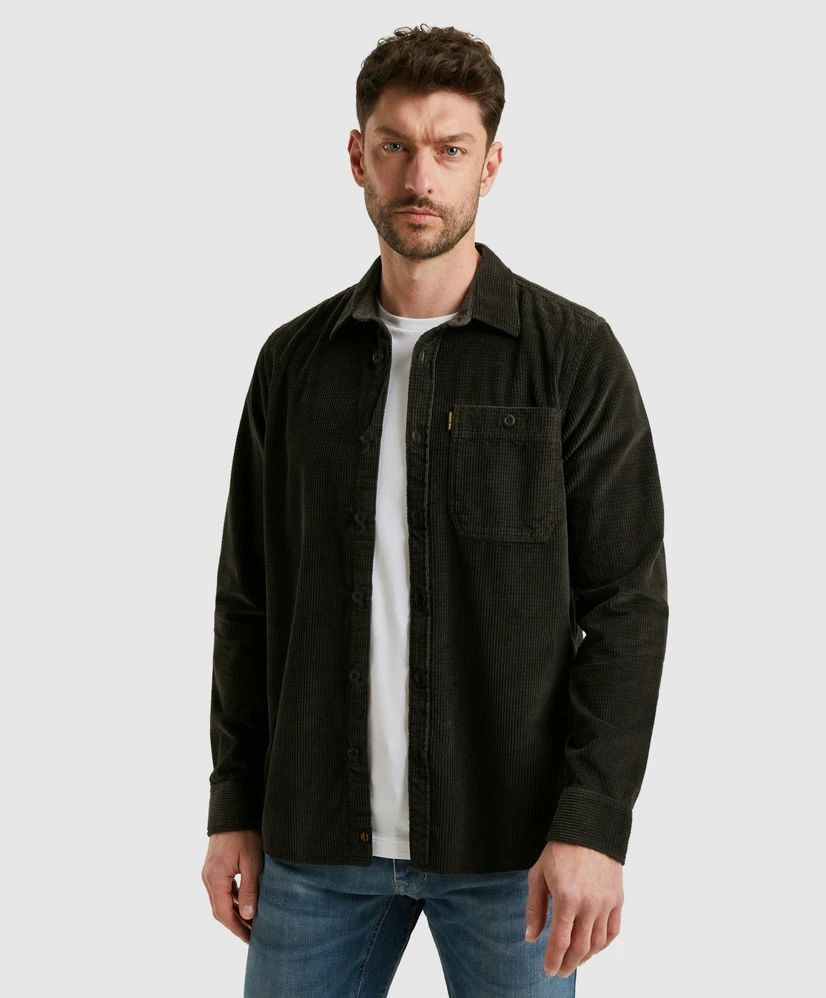 PME Legend Overhemd The Cooper Dobby Regular Fit