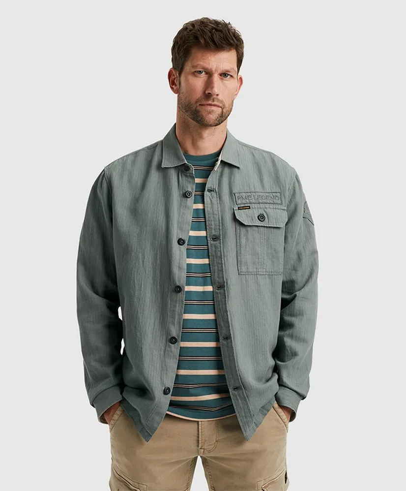 PME Legend Overshirt Effen