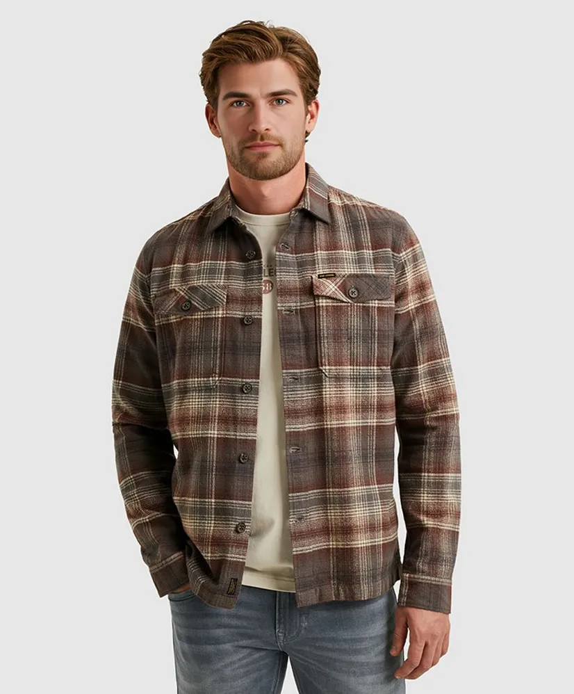 PME Legend Overshirt Geruit