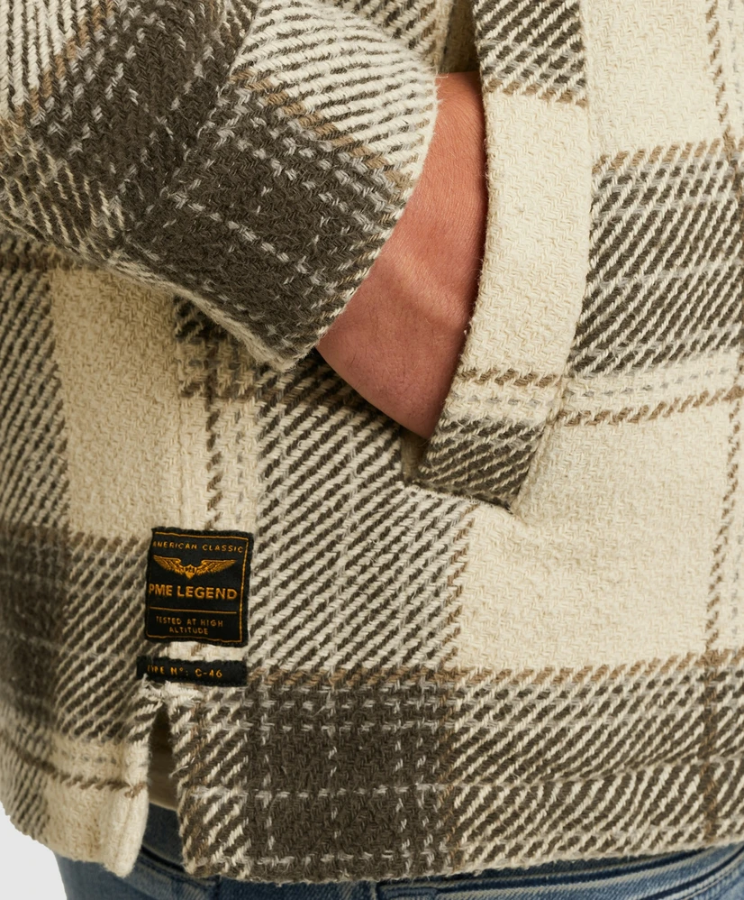 PME Legend Overshirt Geruit