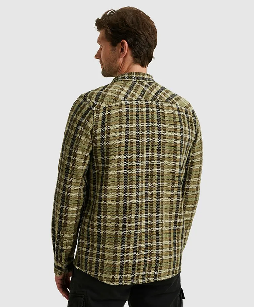 PME Legend Overshirt Herringbone