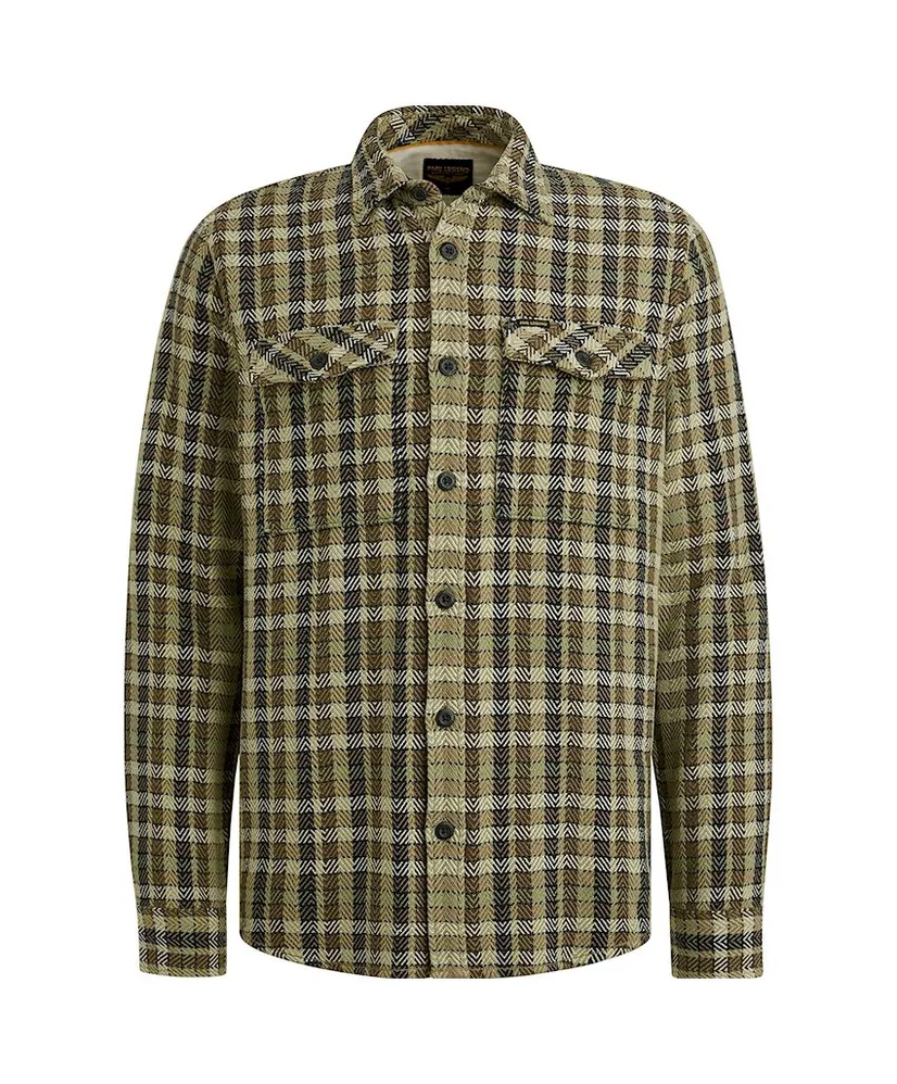 PME Legend Overshirt Herringbone