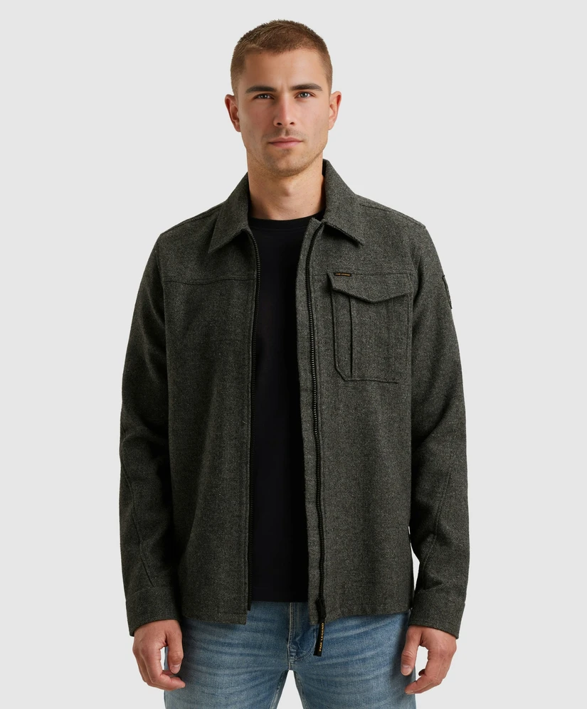 PME Legend Overshirt Herringbone