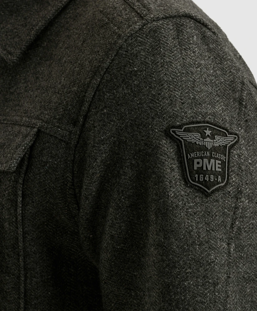 PME Legend Overshirt Herringbone