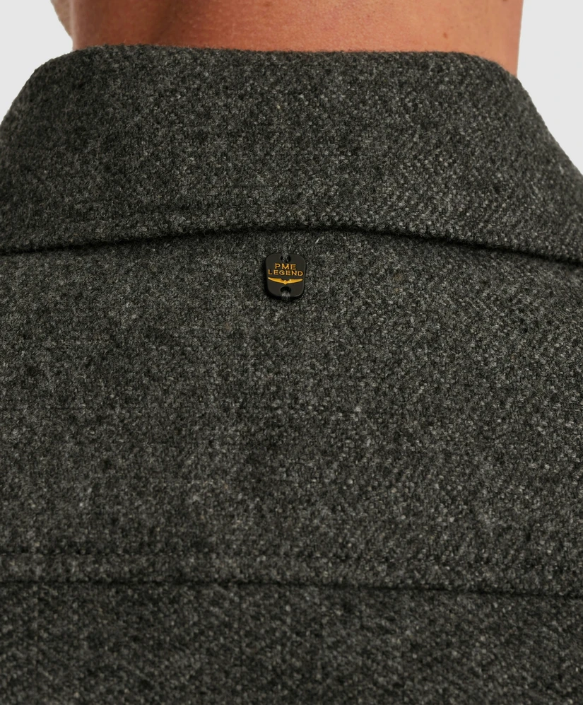 PME Legend Overshirt Herringbone