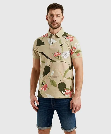 PME Legend Polo Allover Print