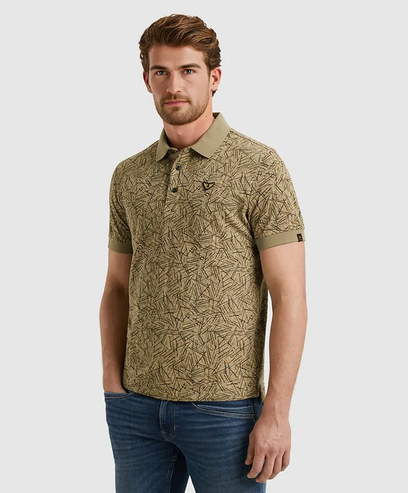 PME Legend Polo Allover Print