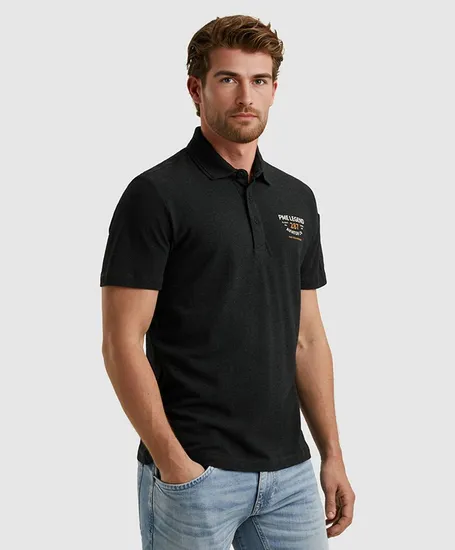 PME Legend Polo Pique Melange