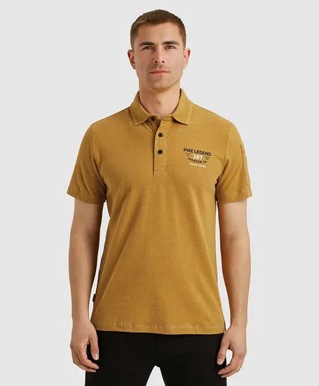 PME Legend Polo Pique Melange