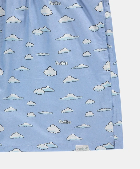 Pockies Boxershort Blue Clouds
