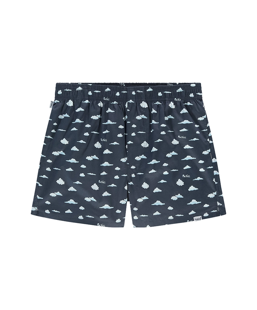 Pockies Boxershort Navy Clouds
