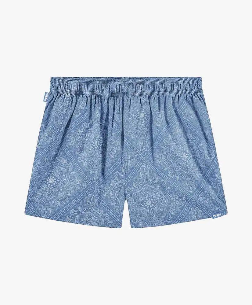 Pockies Boxershort Paisley Blue