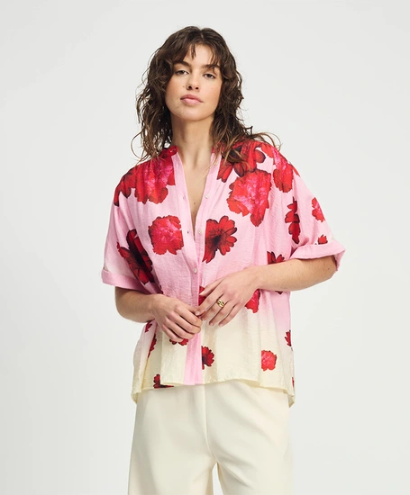 POM Amsterdam Blouse Flower Bouquet