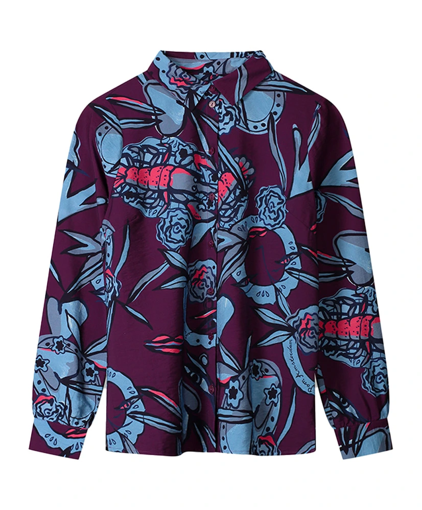 POM Amsterdam Blouse Mila Mystic Dinner