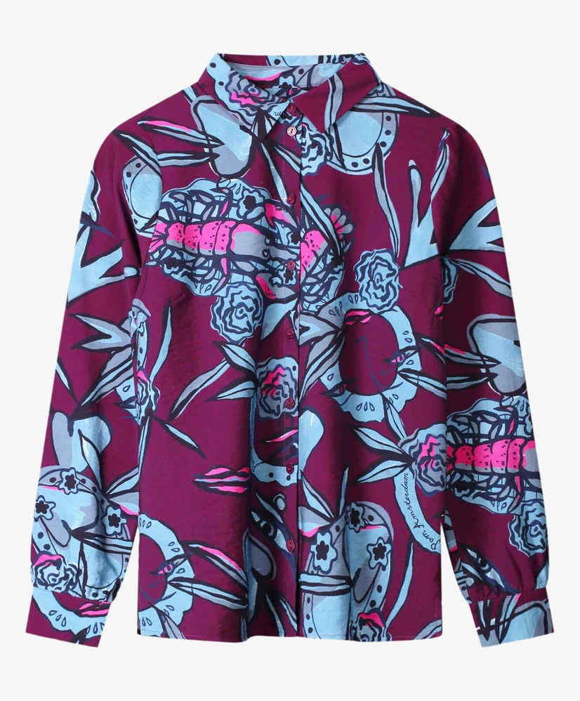 POM Amsterdam Blouse Mila Mystic Dinner