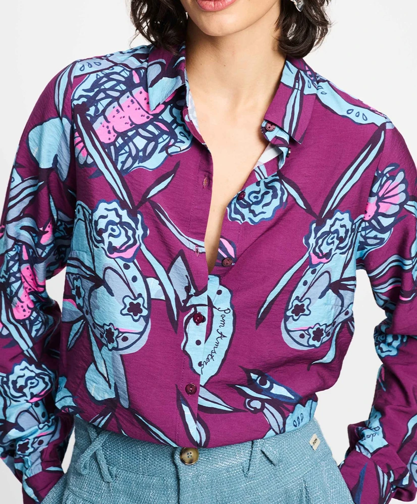 POM Amsterdam Blouse Mila Mystic Dinner