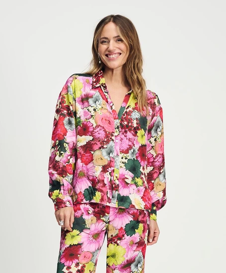 POM Amsterdam Blouse Satin Love