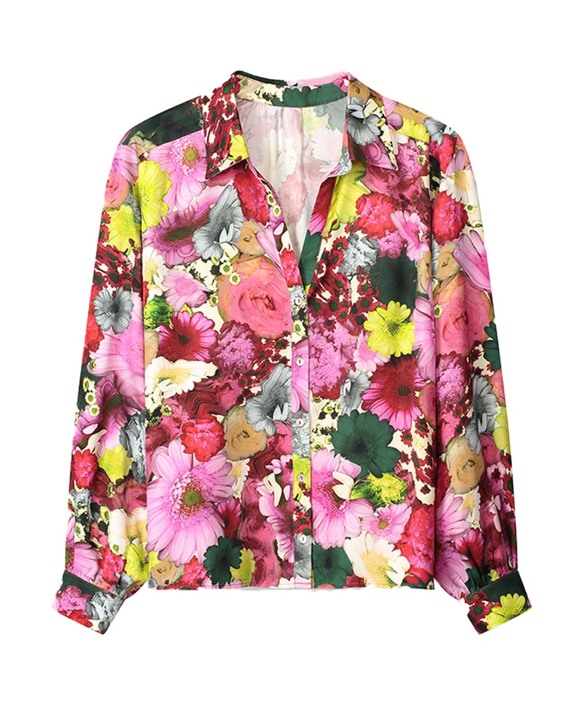 POM Amsterdam Blouse Satin Love