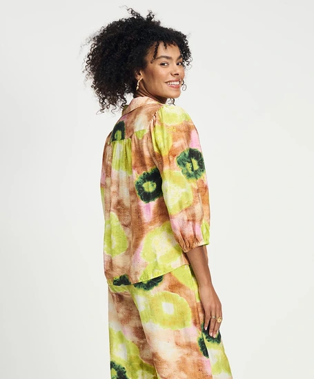 POM Amsterdam Blouse Summer Bliss Lime