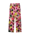 POM Amsterdam Broek Satin Love Wide Leg