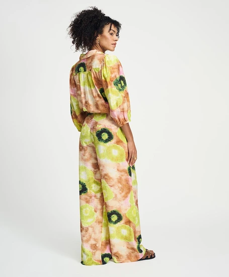 POM Amsterdam Broek Summer Bliss Lime