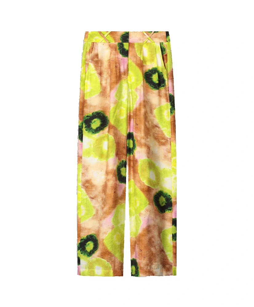 POM Amsterdam Broek Summer Bliss Lime