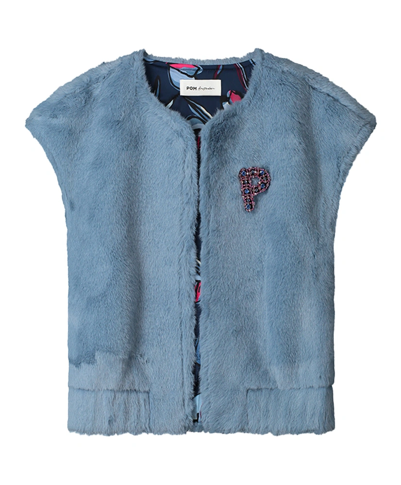 POM Amsterdam Gilet Fur Misty