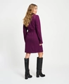 POM Amsterdam Mini Jurk Plum