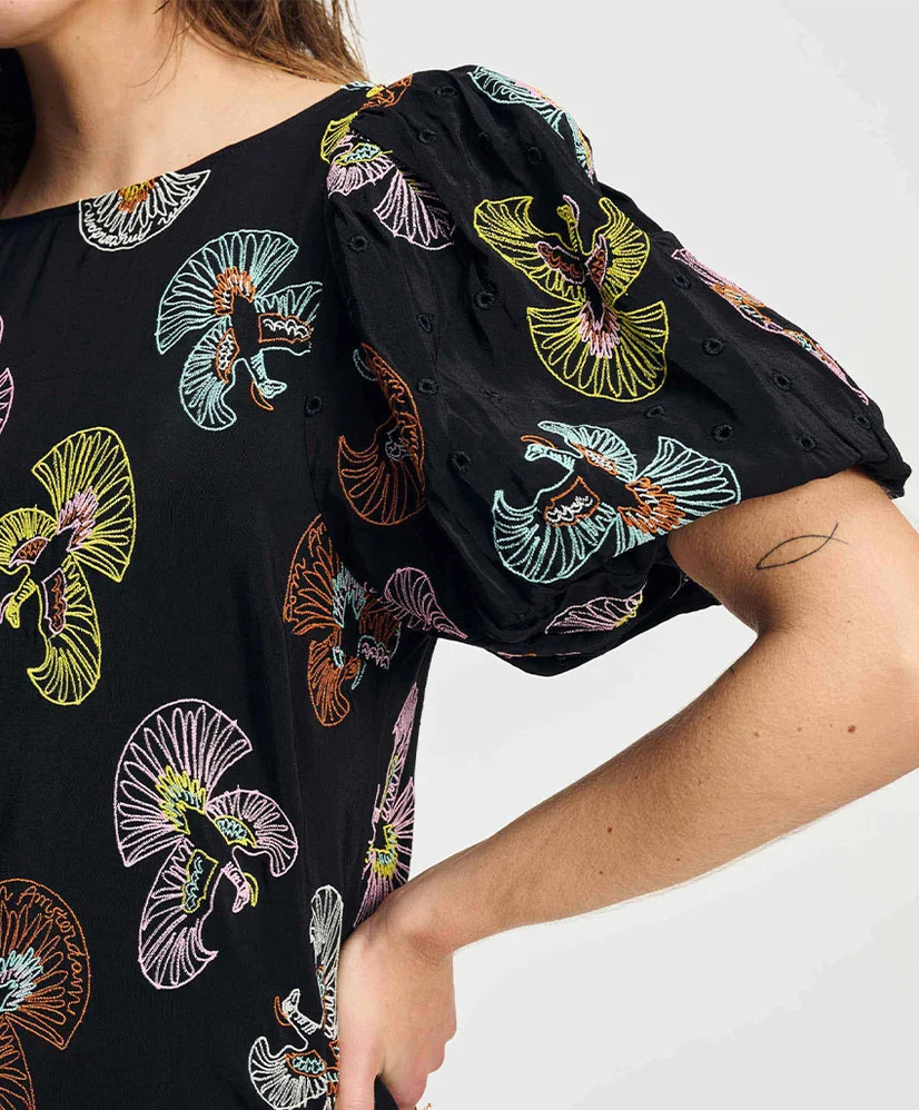 POM Amsterdam Top Embroidery