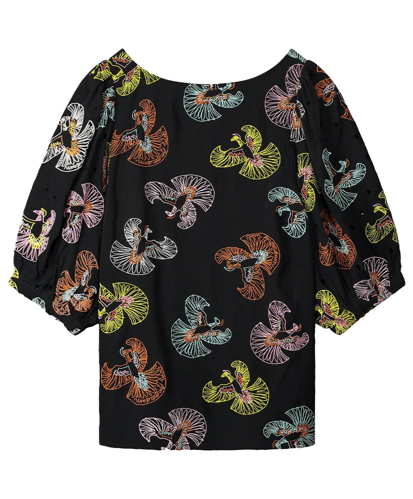 POM Amsterdam Top Embroidery