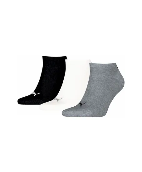 PUMA Sneakersokken Unisex Effen 3-Pack