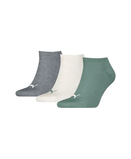PUMA Sneakersokken Unisex Effen 3-Pack