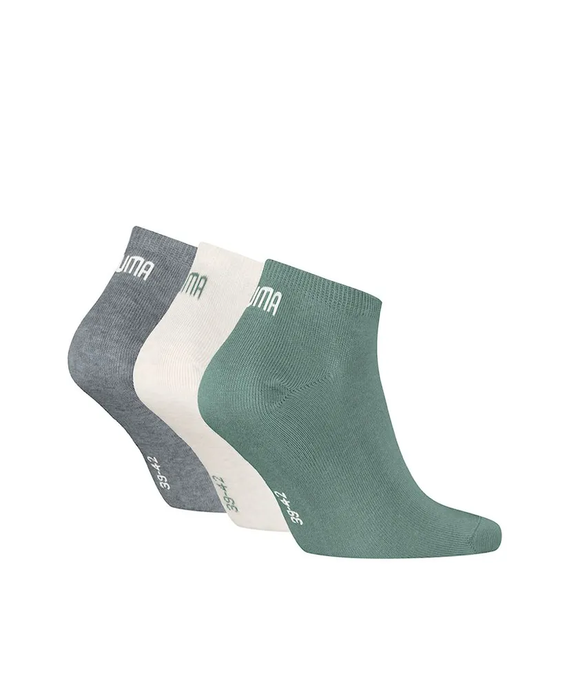 PUMA Sneakersokken Unisex Effen 3-Pack