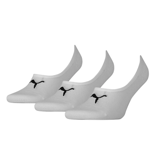 PUMA Sokken Footie Unisex 3-pack