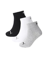 PUMA Sokken Quarter Plain 3-Pack