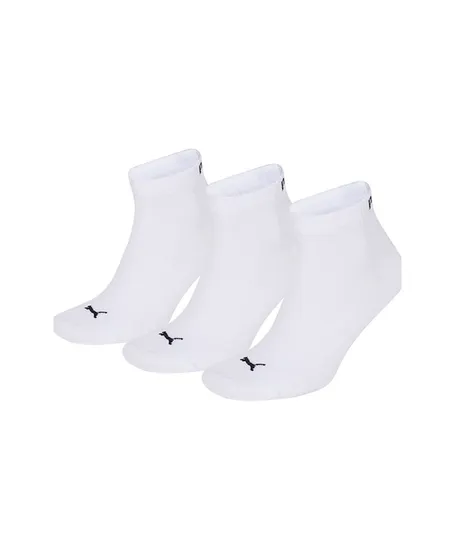 PUMA Sokken Quarter Plain 3-Pack