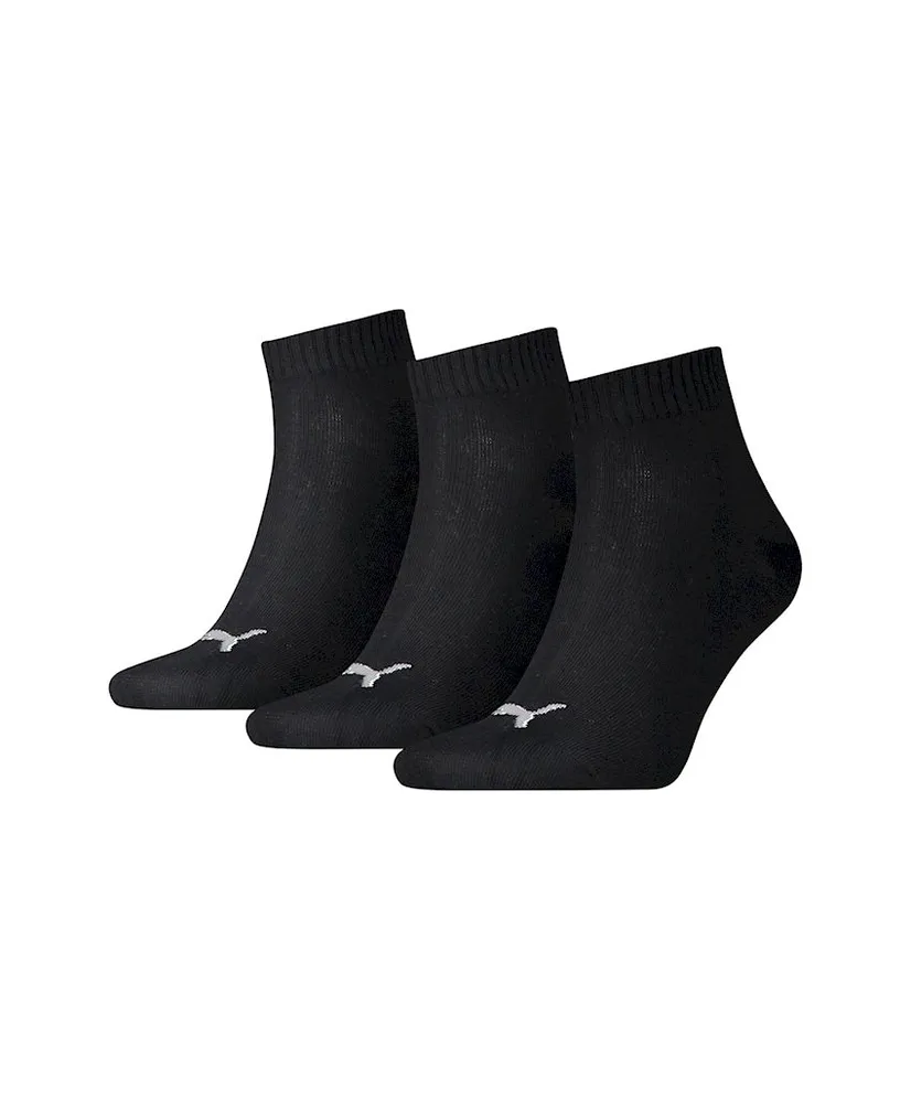 PUMA Sokken Quarter Plain 3-Pack
