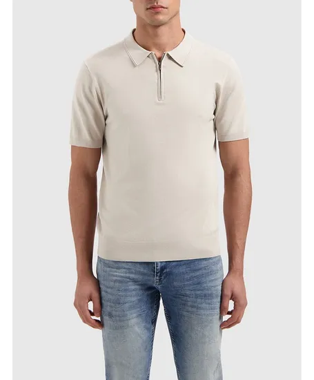Pure Path Half Zip Polo Knitwear