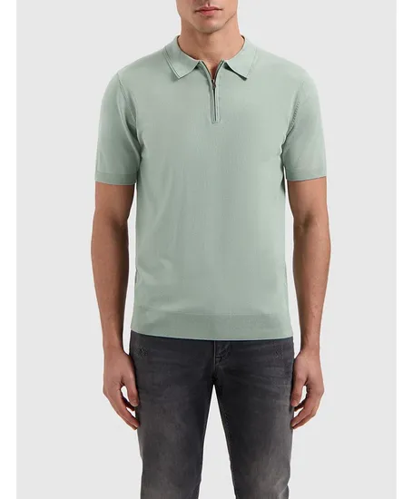 Pure Path Half Zip Polo Knitwear