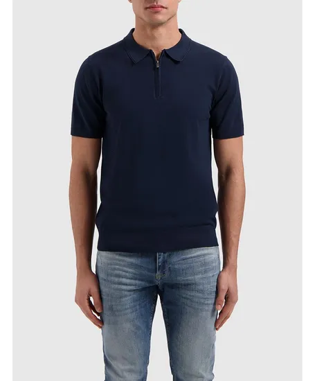 Pure Path Half Zip Polo Knitwear