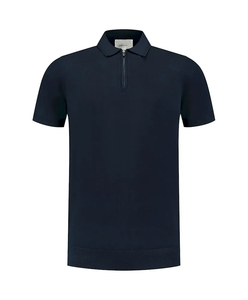 Pure Path Half Zip Polo Knitwear