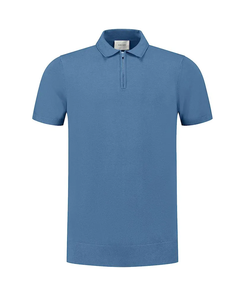 Pure Path Half Zip Polo Knitwear