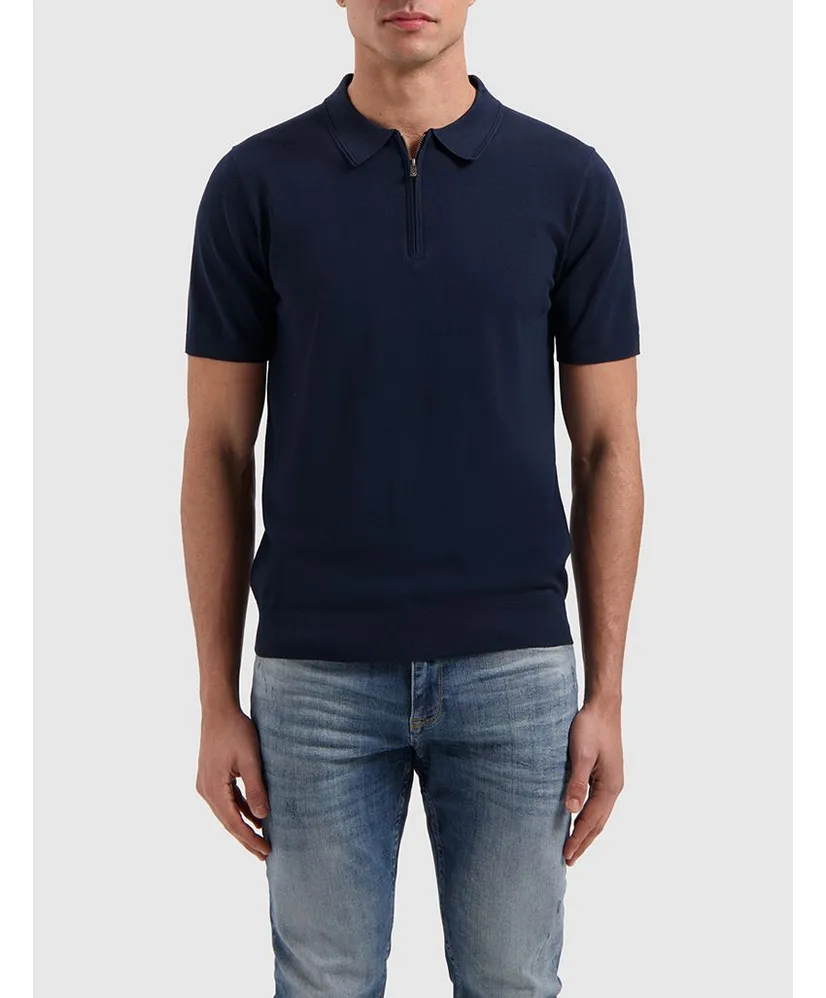 Pure Path Half Zip Polo Knitwear