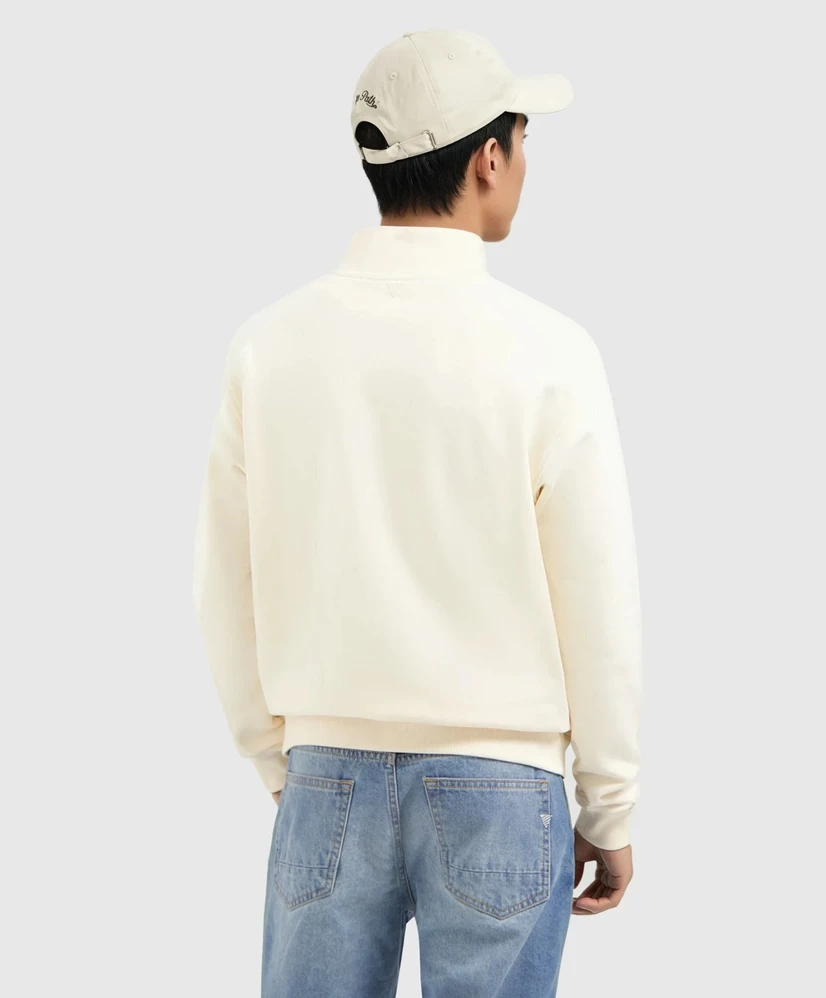Pure Path Half Zip Trui Embroidery
