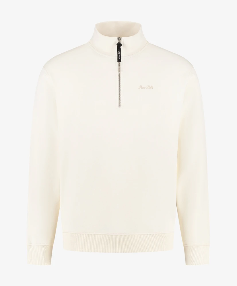 Pure Path Half Zip Trui Embroidery