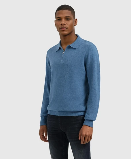 Pure Path Half Zip Trui Knit